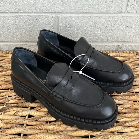 Free People Lyra Lug Sole Loafers in Black, 40 - Picture 5 of 14